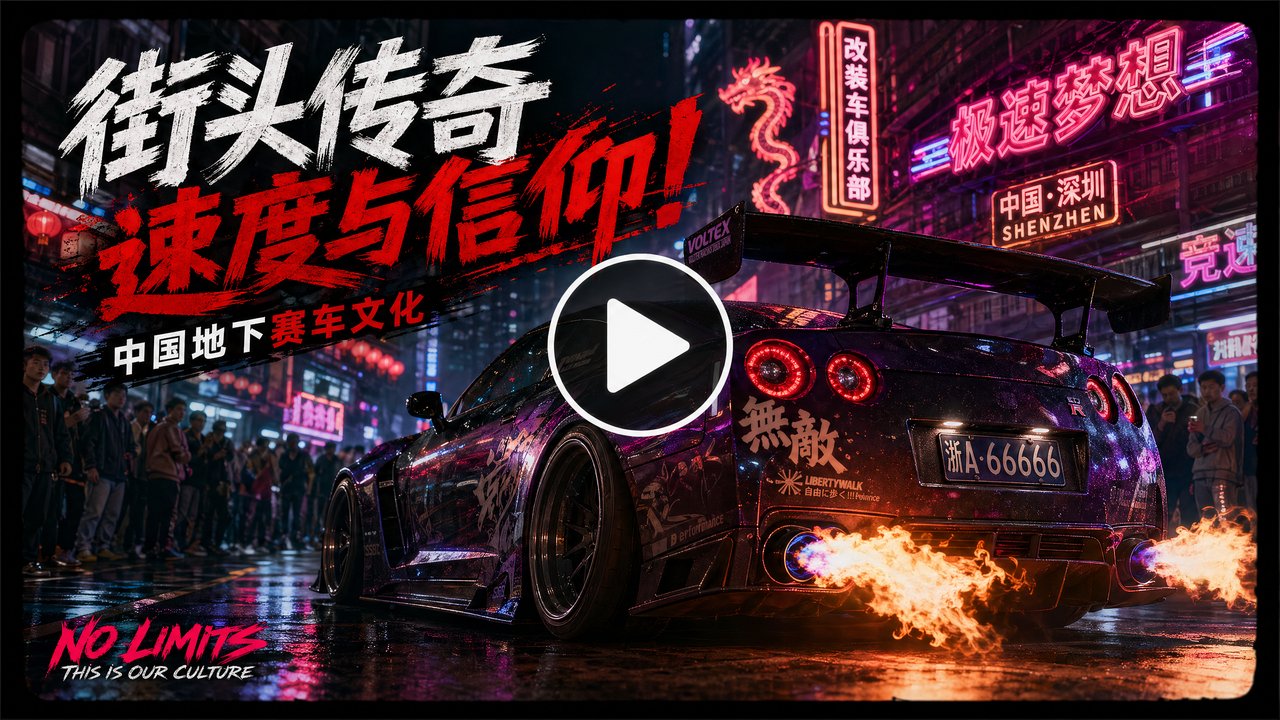 玩物社区修车改装视频-街头改装跑车视频教程